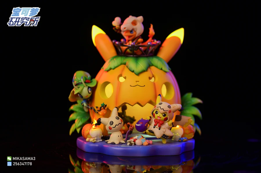 Pokemon - Pikachu Halloween Limited Edition Pumpkin Light - DaWeebStop
