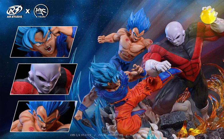 Dragon Ball - MRC Studios x ARS Studios Jiren vs Goku & Vegeta - DaWeebStop