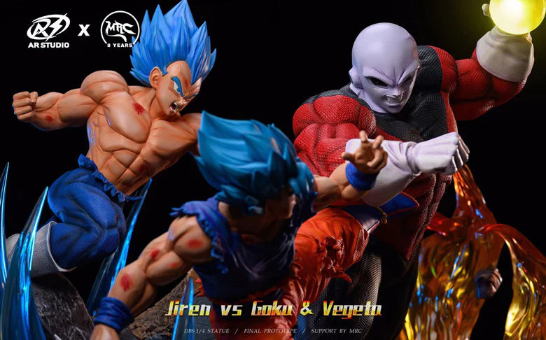 Dragon Ball - MRC Studios x ARS Studios Jiren vs Goku & Vegeta - DaWeebStop