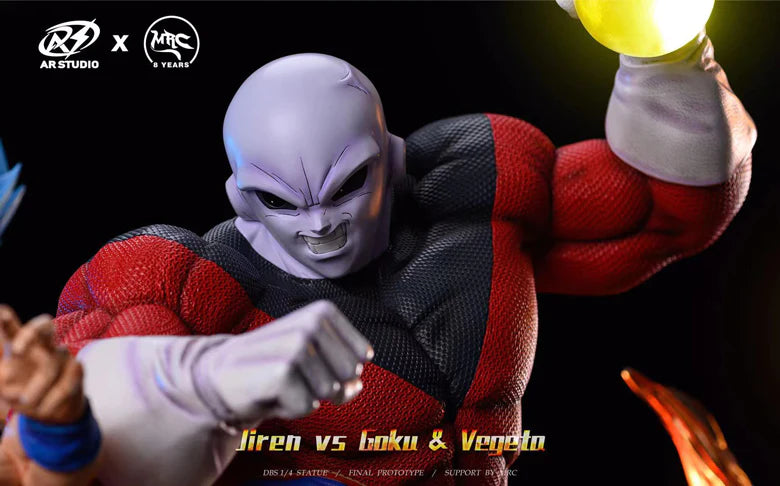 Dragon Ball - MRC Studios x ARS Studios Jiren vs Goku & Vegeta - DaWeebStop