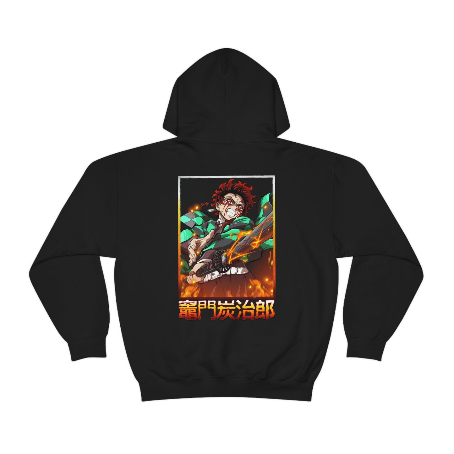 Demon Slayer - Kamado Tanjiro Premium Hoodie - "Sun Mark"