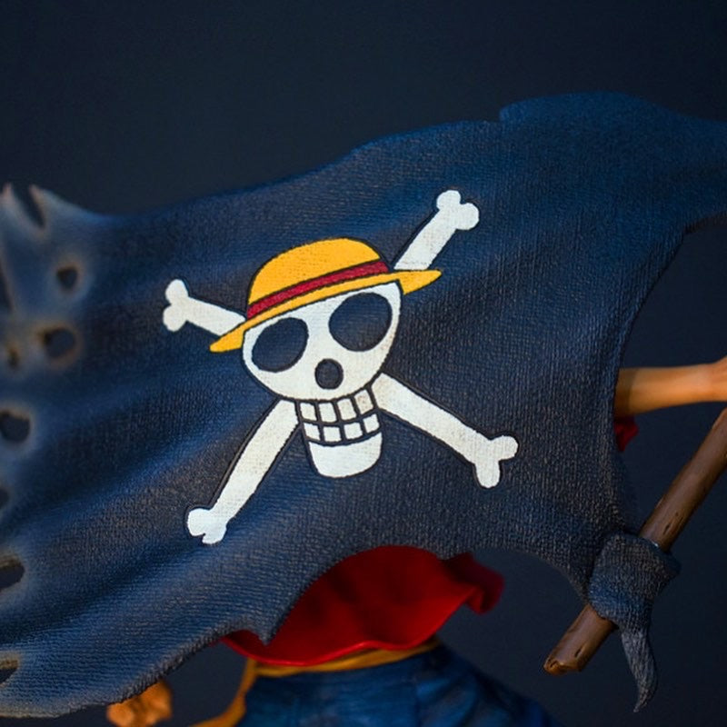 One Piece Live Action Version Pins Merry Color Skull Skeleton Luffy