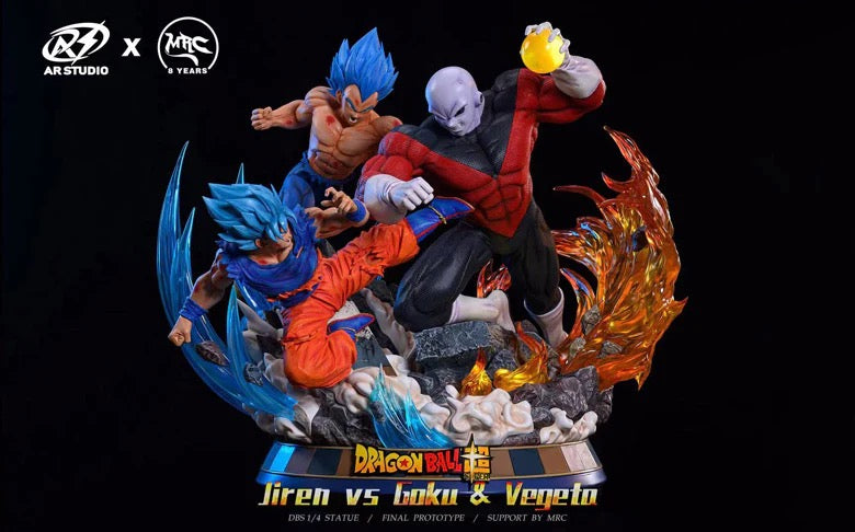 Dragon Ball - MRC Studios x ARS Studios Jiren vs Goku & Vegeta - DaWeebStop