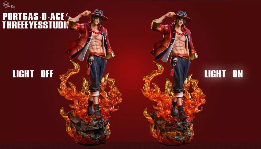 One Piece - Portgas D. Ace by Third Eye Studio - DaWeebStop
