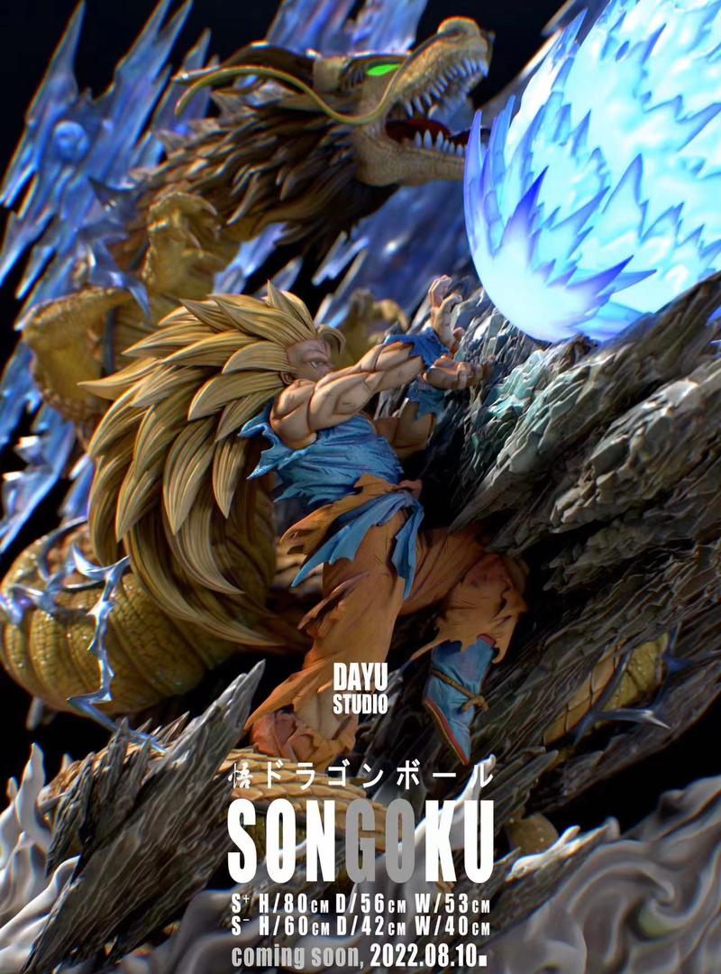 Dragon Ball - DaYu Studio Super Saiyan 3 SONGOKU - DaWeebStop