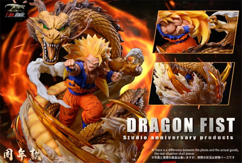 Dragon Ball - T Rex Super Three Goku Dragon Punch