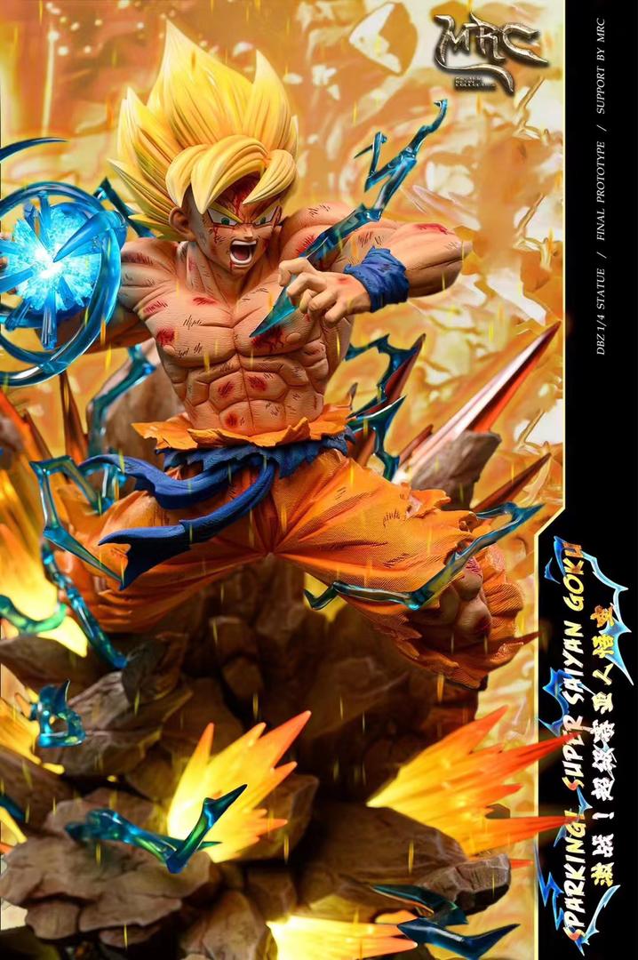 Dragon Ball - Master Resin Collection Sparking! Super Saiyan Goku - DaWeebStop