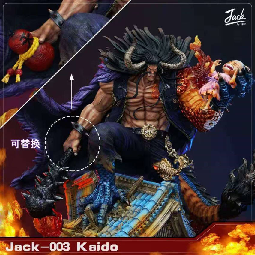 One Piece - Jack Studios Kaido - DaWeebStop