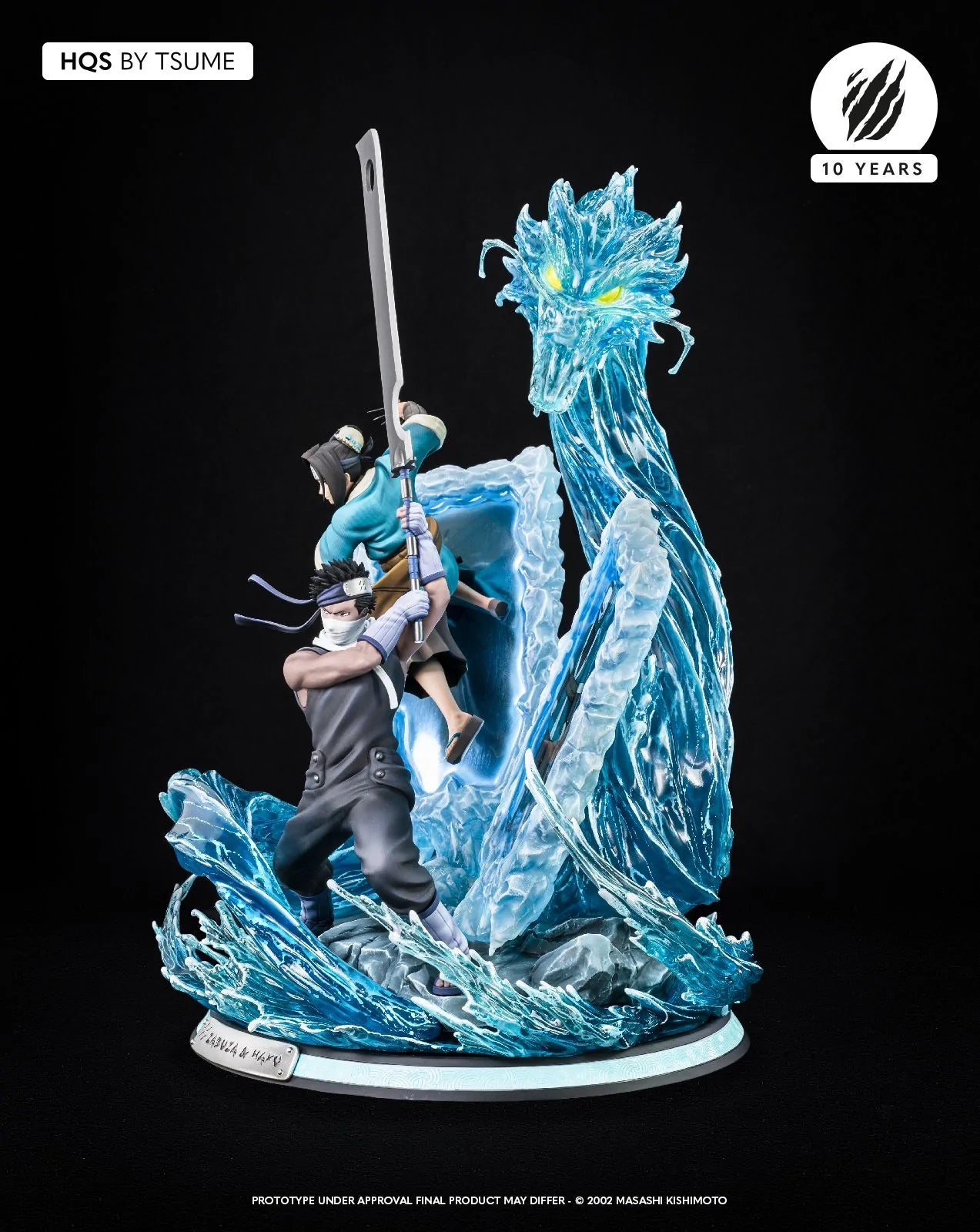 Naruto - HQS+ ZABUZA & HAKU LIMITED STATUE By Tsume Art